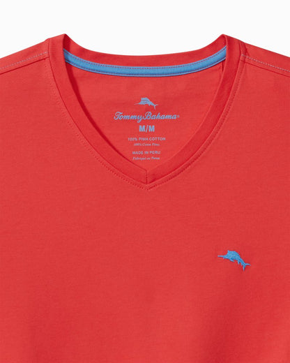 Tommy Bahama Big & Tall Bali Skyline V-Neck Long-Sleeve T-Shirt