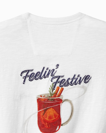 Tommy Bahama Big & Tall Feelin' Festive Long-Sleeve Lux T-Shirt