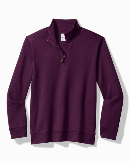 Tommy Bahama Big & Tall St. Kitts Half-Zip Sweatshirt