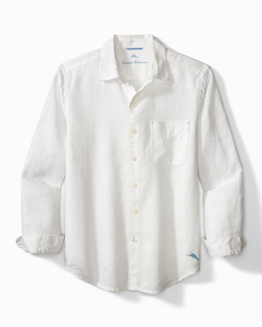 Tommy Bahama Big & Tall Sea Glass Breezer Linen Shirt