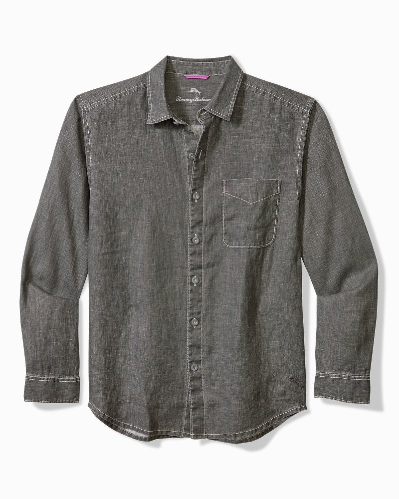 Tommy Bahama Big & Tall Sea Glass Breezer Linen Shirt