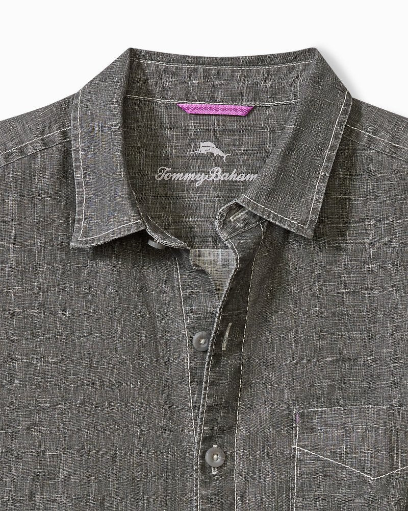 Tommy Bahama Big & Tall Sea Glass Breezer Linen Shirt