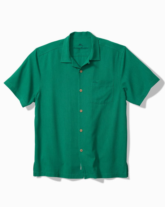 Tommy Bahama Big & Tall Coastal Breeze Check IslandZone® Camp Shirt