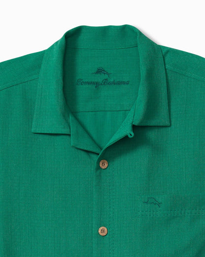Tommy Bahama Big & Tall Coastal Breeze Check IslandZone® Camp Shirt