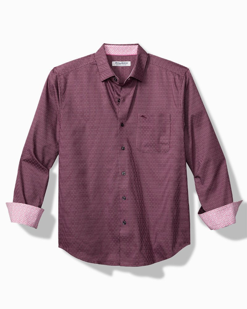 Tommy Bahama Big & Tall Sarasota Stretch Ventura Isles IslandZone® Stripe Shirt