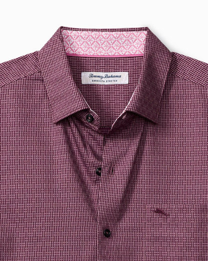 Tommy Bahama Big & Tall Sarasota Stretch Ventura Isles IslandZone® Stripe Shirt