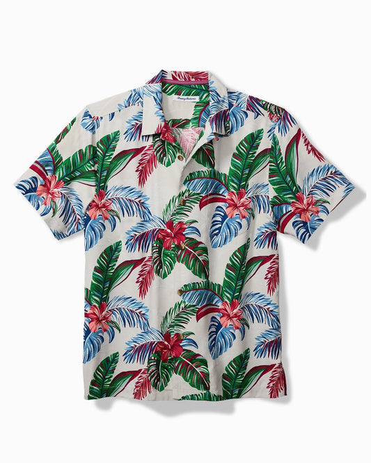 Tommy Bahama Big & Tall Frond Fusion IslandZone® Camp Shirt