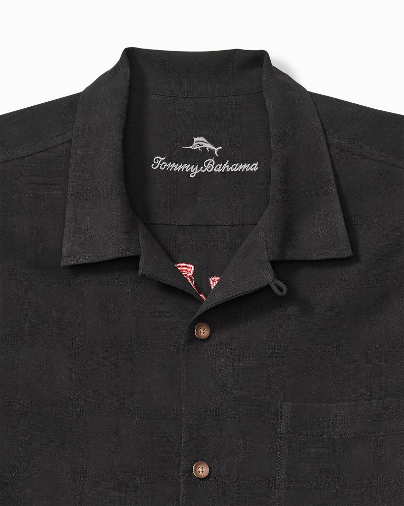 Tommy Bahama Big & Tall Vegas State of Mind Silk Camp Shirt