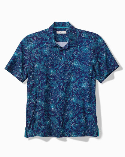 Tommy Bahama Big & Tall Bahama Coast Azul Burst IslandZone® Polo