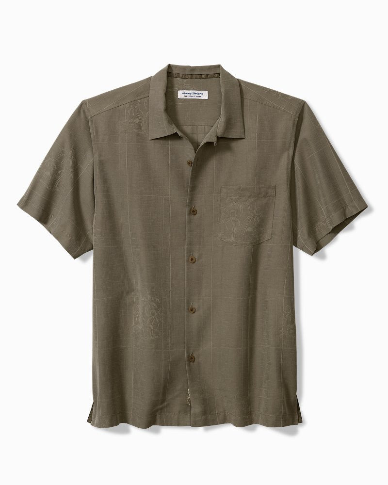 Tommy Bahama Big & Tall Coconut Point Palm Isle IslandZone® Camp Shirt
