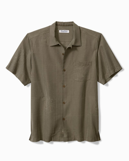 Tommy Bahama Big & Tall Coconut Point Palm Isle IslandZone® Camp Shirt