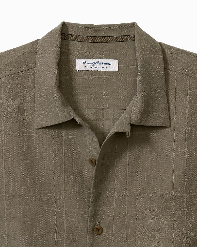 Tommy Bahama Big & Tall Coconut Point Palm Isle IslandZone® Camp Shirt