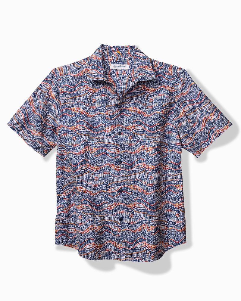Tommy Bahama Big & Tall Bahama Coast Monte Rio Geo IslandZone® Shirt
