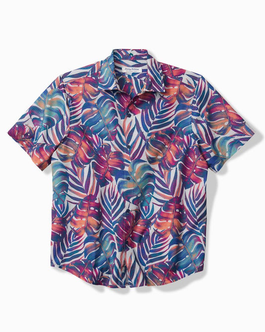 Tommy Bahama Big & Tall Bahama Coast Monarch Monstera IslandZone® Shirt