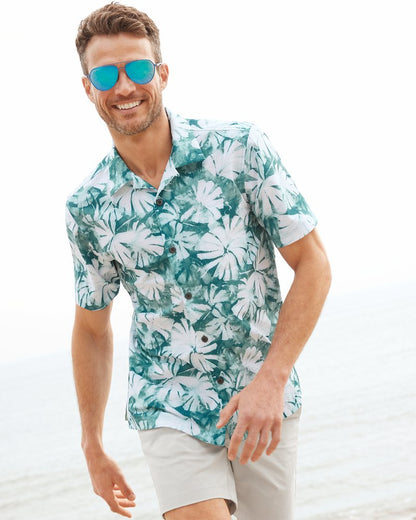 Tommy Bahama Big & Tall Bahama Coast Laguna Breeze IslandZone® Short-Sleeve Shirt