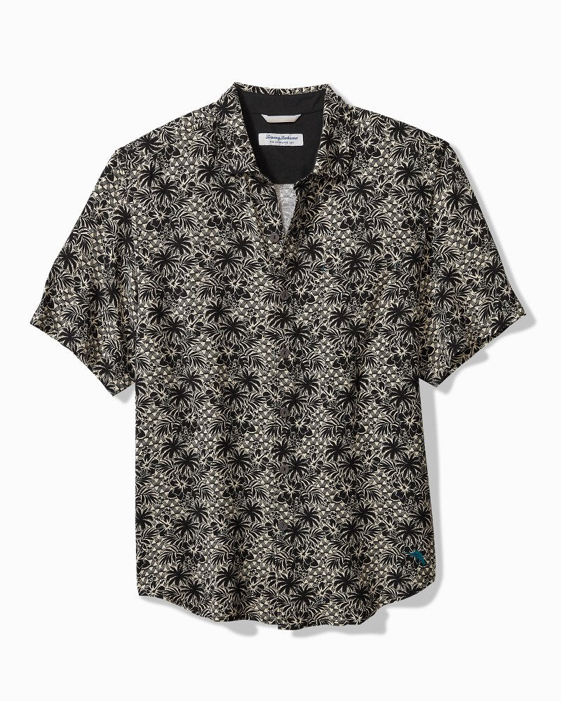 Tommy Bahama Big & Tall Veracruz Cay Palm Cascade Short-Sleeve Shirt