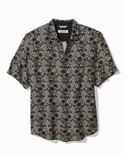 Tommy Bahama Big & Tall Veracruz Cay Palm Cascade Short-Sleeve Shirt