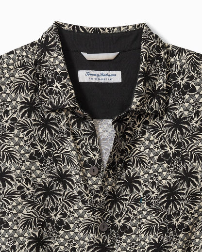 Tommy Bahama Big & Tall Veracruz Cay Palm Cascade Short-Sleeve Shirt