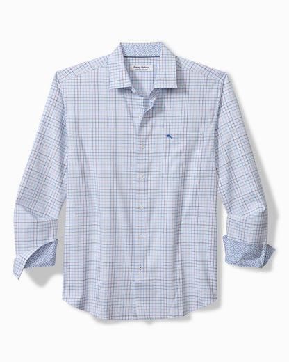 Tommy Bahama Big & Tall Sarasota Stretch Cabo Check IslandZone® Shirt