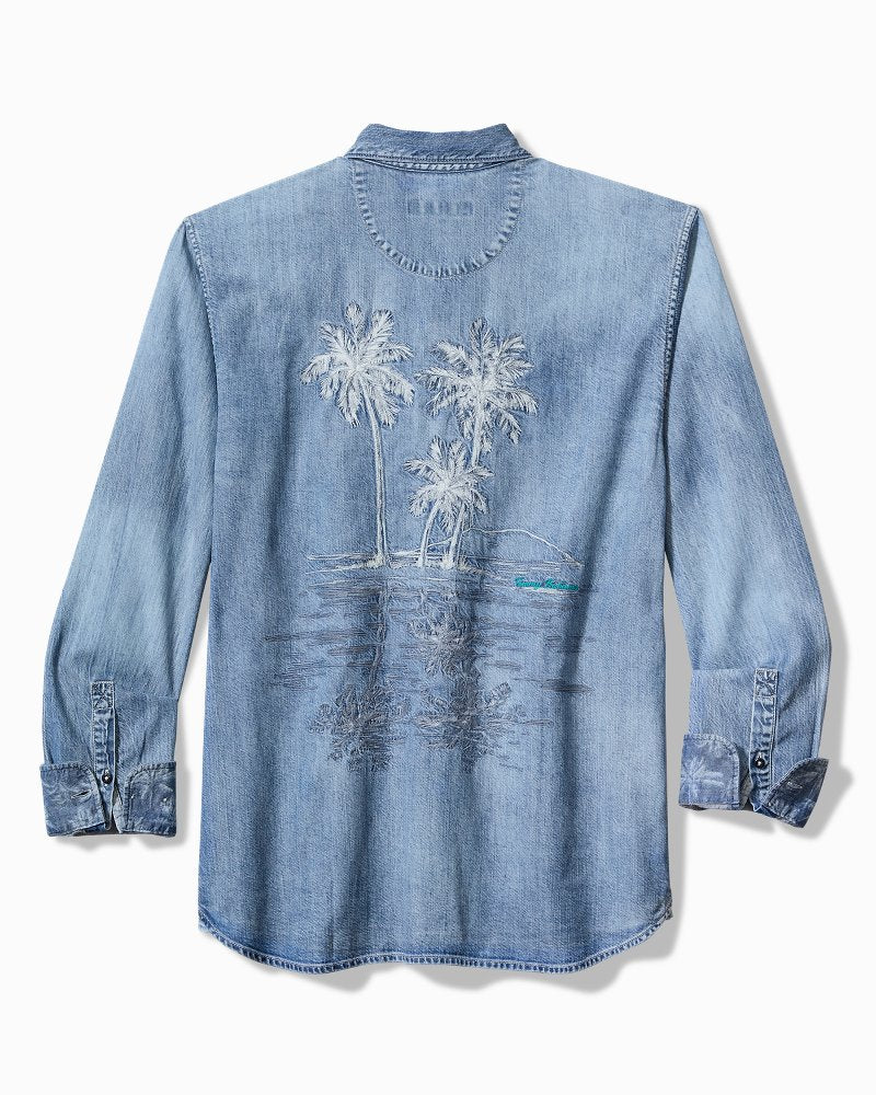 Tommy Bahama Big & Tall Palm Reflections Long-Sleeve Shirt