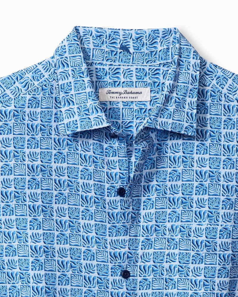 Tommy Bahama Big & Tall Bahama Coast Cozumel Tiles IslandZone® Shirt