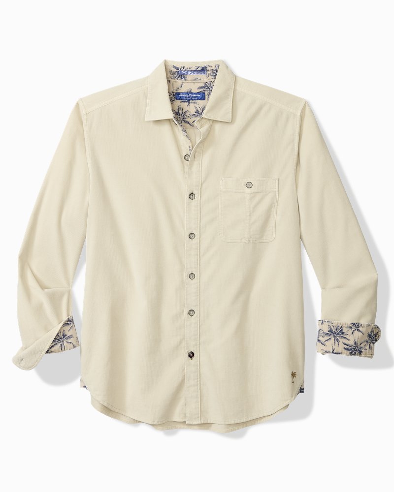 Tommy Bahama Big & Tall Coastline Cord Stretch Sun Fade Shirt