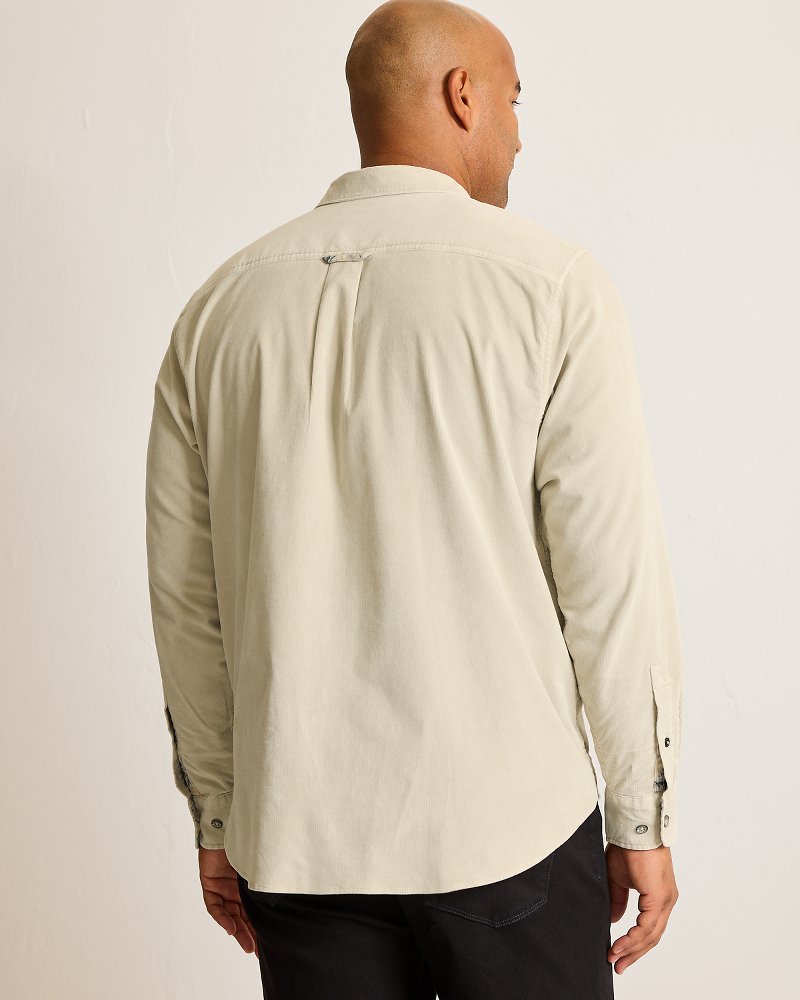 Tommy Bahama Big & Tall Coastline Cord Stretch Sun Fade Shirt