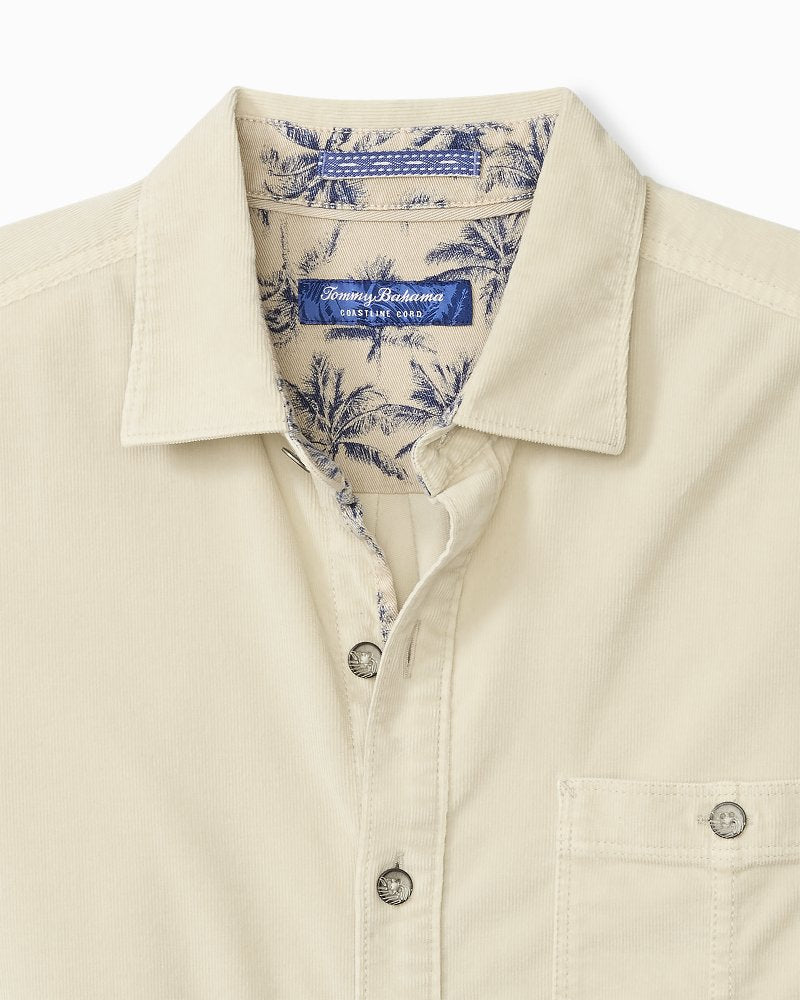 Tommy Bahama Big & Tall Coastline Cord Stretch Sun Fade Shirt