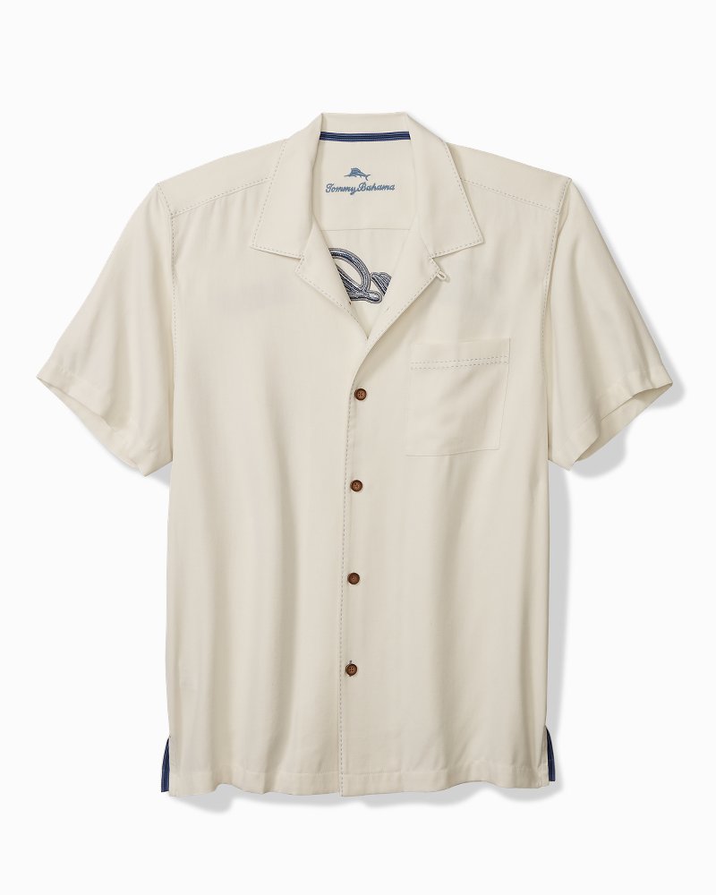 Tommy Bahama Big & Tall Marlin Paradise Silk Camp Shirt