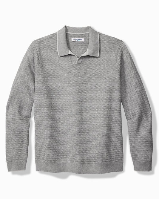 Tommy Bahama Big & Tall Coolside Harbor IslandZone® Sweater Polo