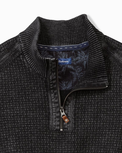 Tommy Bahama Big & Tall Sunbreak Half-Zip Sweater