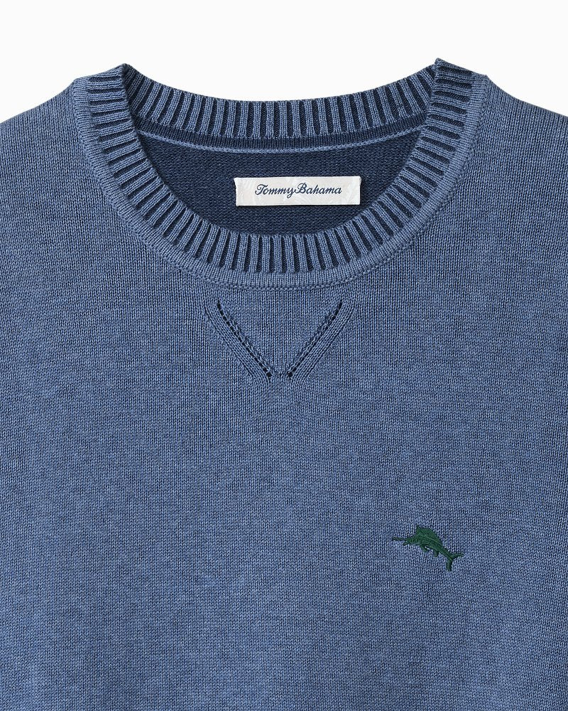 Tommy Bahama Big & Tall Marlin Luxe Crew Sweater