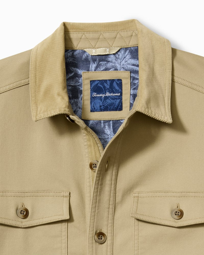 Tommy Bahama Big & Tall Harbor Point Shirt Jacket