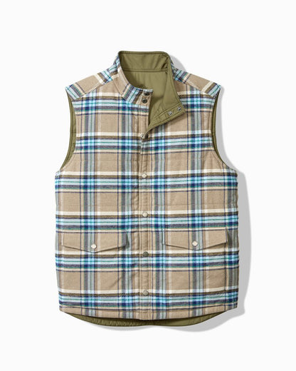Tommy Bahama Big & Tall Oak Harbor Reversible Vest