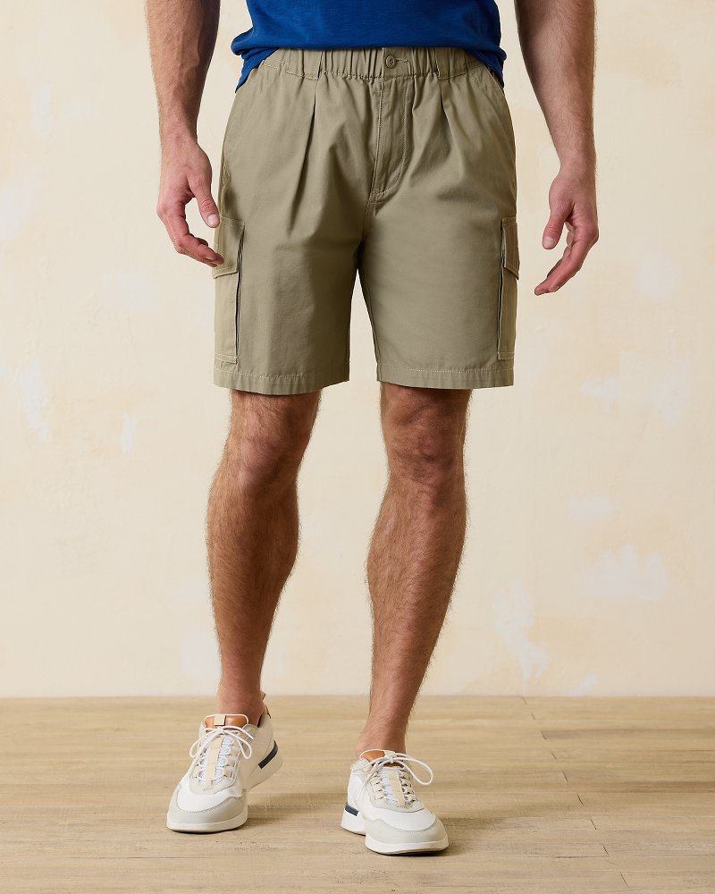 Tommy Bahama Big & Tall Bahama Survivor Elastic-Waist Cargo Shorts