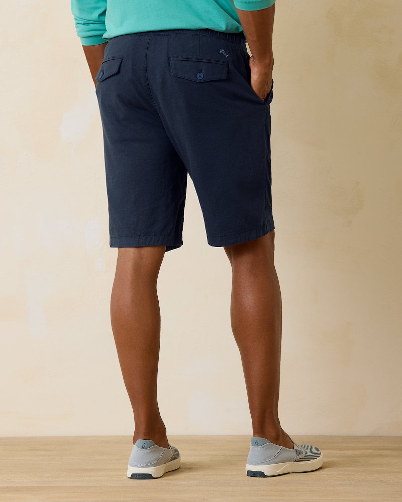 Tommy Bahama Big & Tall Linen in Paradise E-Waist Shorts