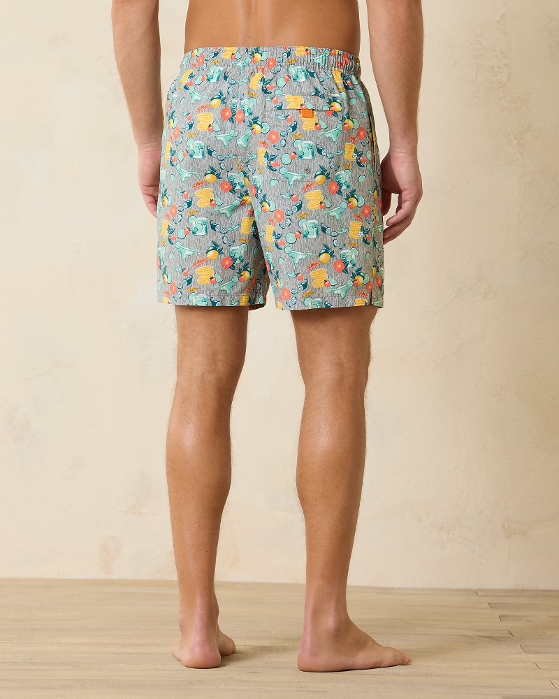 Tommy Bahama Big & Tall Naples Tales of a Cocktail Swim Trunks