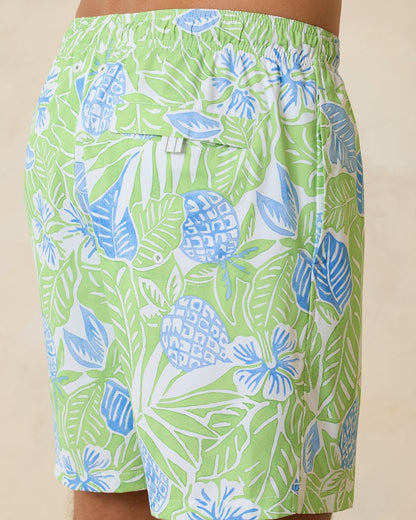 Tommy Bahama Big & Tall Naples Pineapple Hideaway Swim Trunks