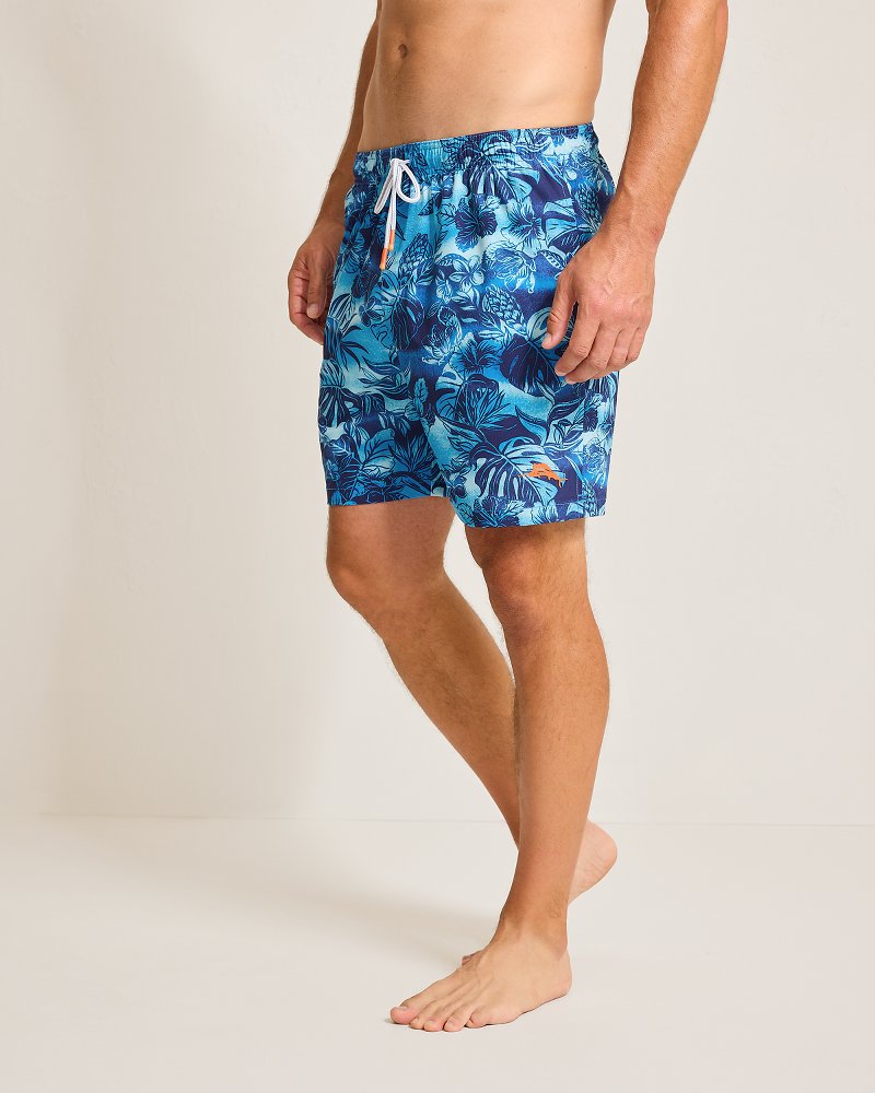Tommy Bahama Big & Tall Naples Ocean Escape Swim Trunks