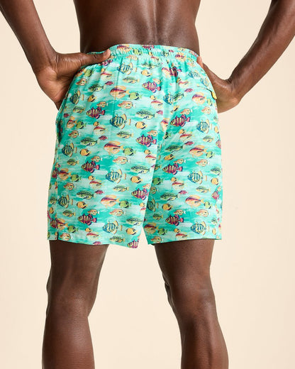 Tommy Bahama Big & Tall Naples Fintastic Swim Trunks