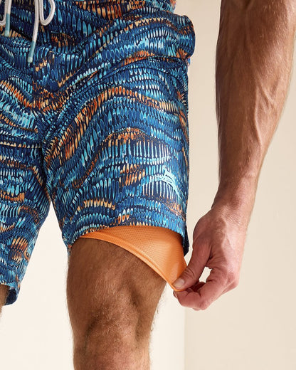 Tommy Bahama Big & Tall Baja Monte Rio Geo Boardshorts