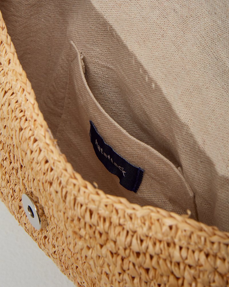 Tommy Bahama Sunburst Raffia Clutch