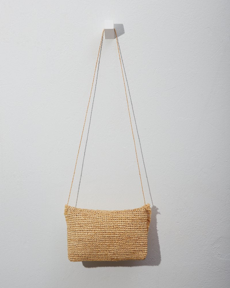 Tommy Bahama Sunburst Raffia Clutch