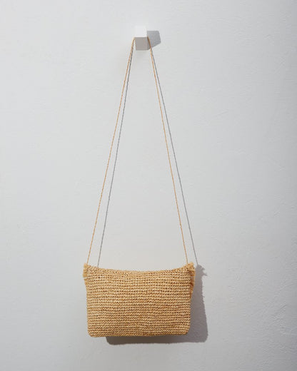 Tommy Bahama Sunburst Raffia Clutch