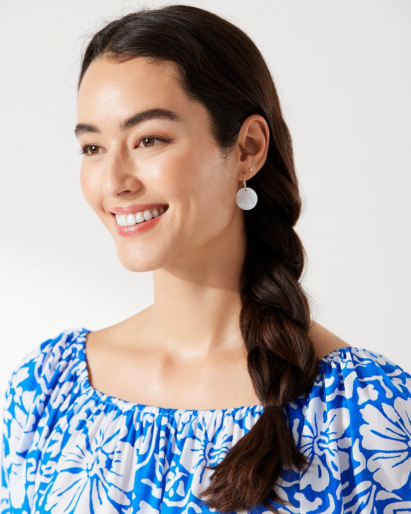 Tommy Bahama Madeira Mother-of-Pearl Drop Earrings