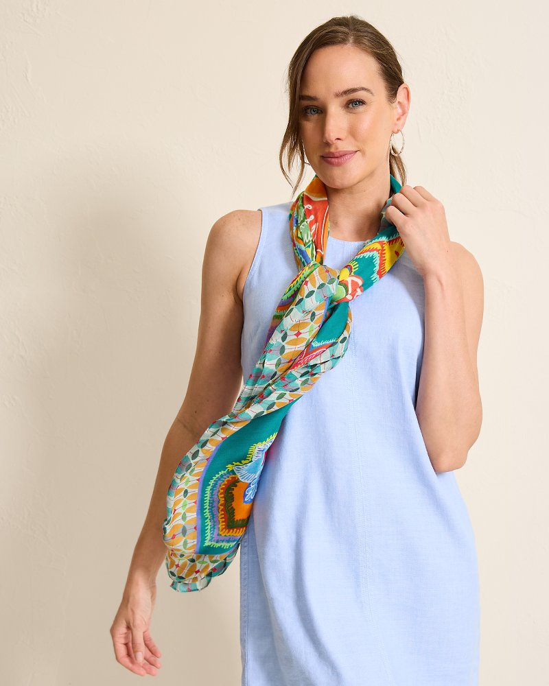 Tommy Bahama Hypnotic Garden Square Scarf