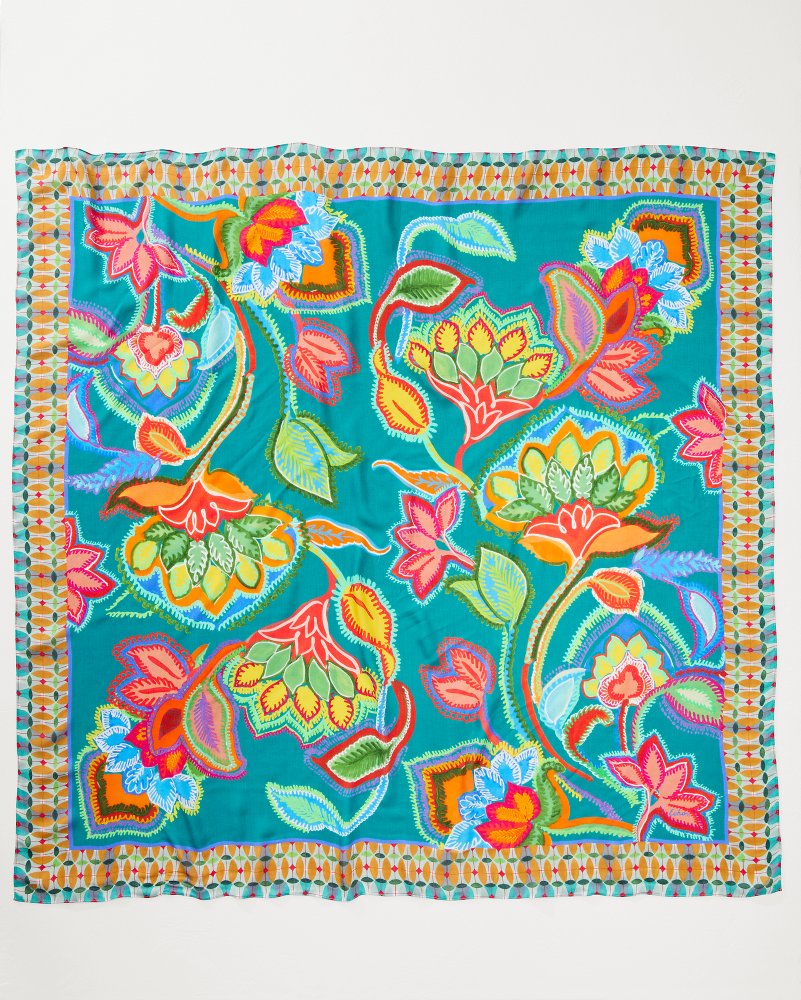 Tommy Bahama Hypnotic Garden Square Scarf