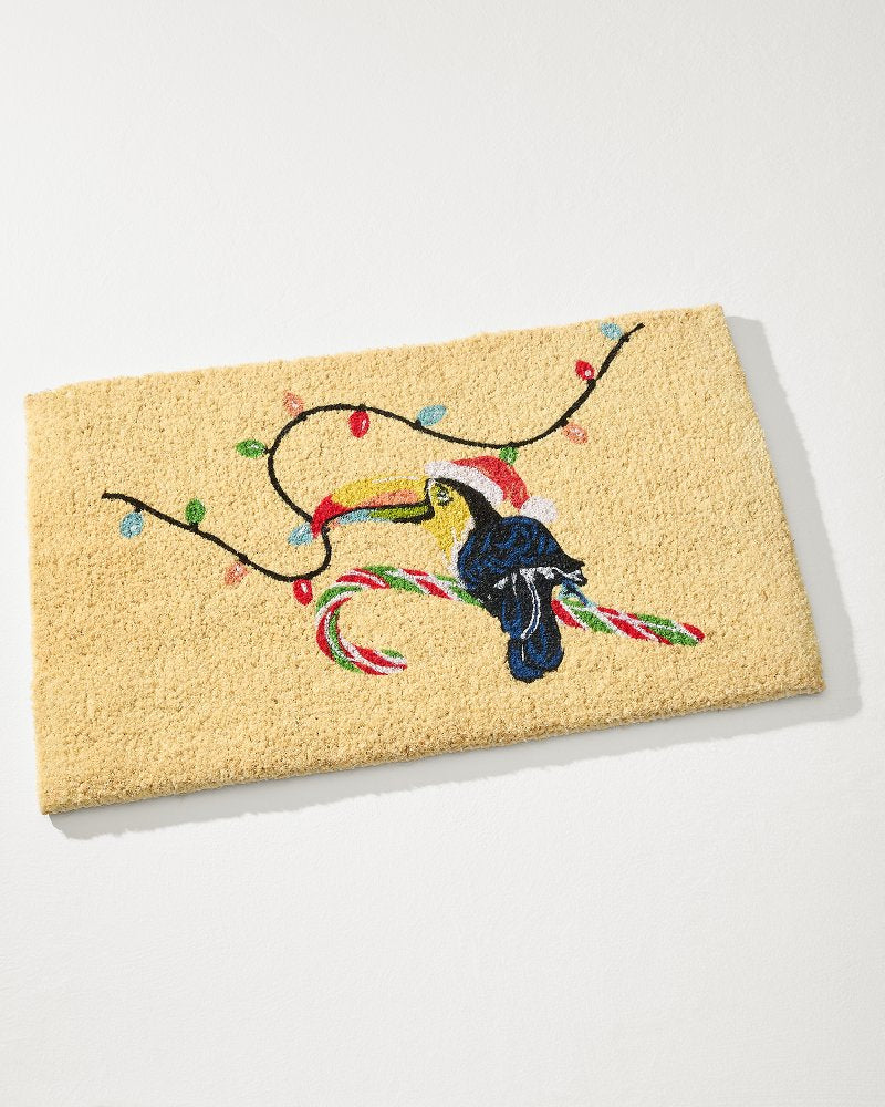 Tommy Bahama Santa's Toucan Coir Door Mat