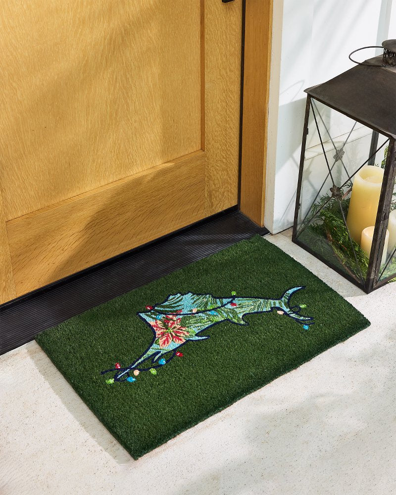 Tommy Bahama Marlin Lights Coir Door Mat
