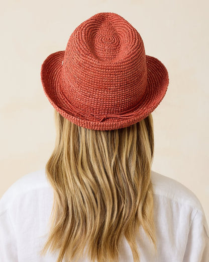 Tommy Bahama Gigi Crochet Raffia Hat